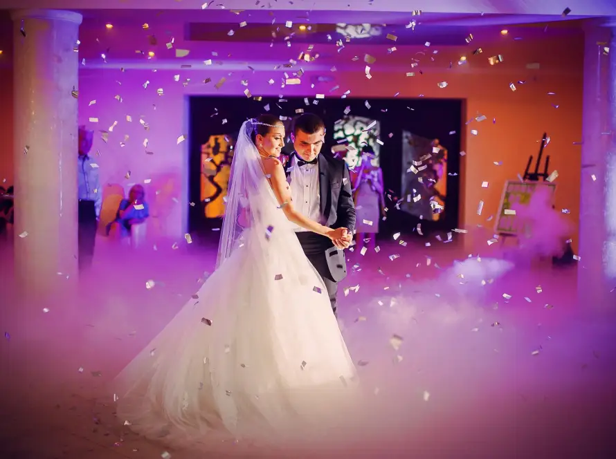 Couple Dancing on Bridal Entry Songs